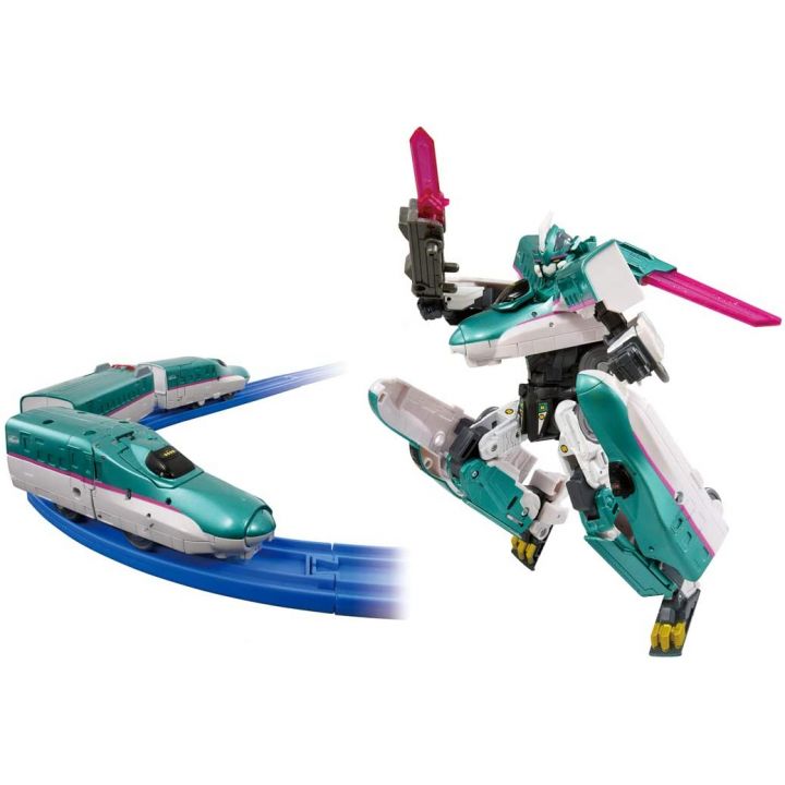 TAKARA TOMY -  Plarail Shinkansen Henkei Robo - Shinkalion DXS E5 Hayabusa Mobile Plus