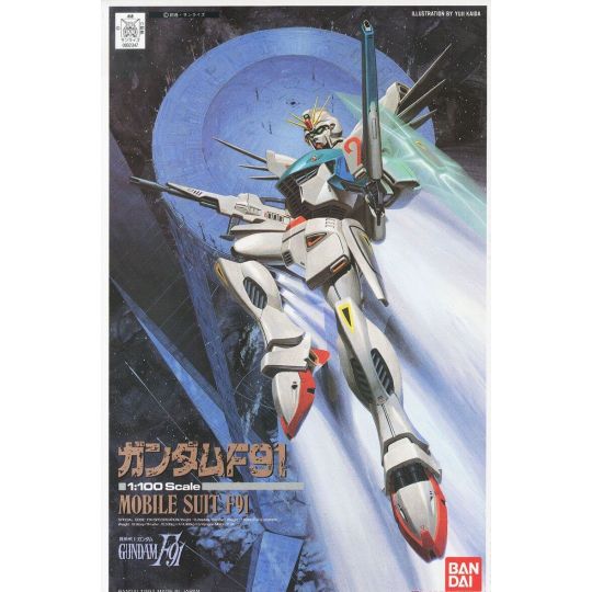 BANDAI 1/100 MOBILE SUIT GUNDAM F91 - GUNDAM FORMULA 91 Model Kit Figure(Gunpla)