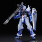 Figura de modelo BANDAI MOBILE SUIT GUNDAM SEED ASTRAY - GUNDAM ASTRAY BLUE FRAME (versión chapada) de calidad real (Gunpla)
