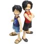 MEGAHOUSE - P.O.P Portrait of Pirates One Piece - CB-EX - Luffy & Ace Figure