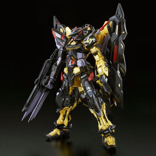 BANDAI MOBILE SUIT GUNDAM SEED ASTRAY - Real Grade RG GUNDAM ASTRAY GOLD FRAME AMATSU Model Kit Figura (Gunpla)