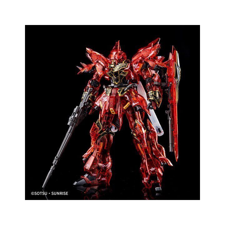 BANDAI MOBILE SUIT GUNDAM UC - Real Grade RG SINANJU (CLEAR COLOR) Model Kit Figur (Gunpla)