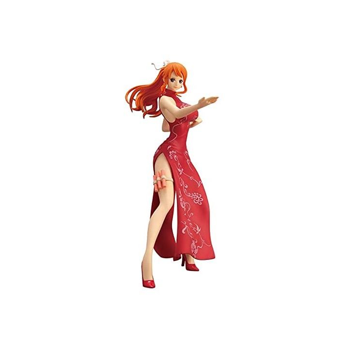 BANDAI Banpresto - One Piece - GLITTER＆GLAMOURS Nami Kung Fu Style Figure Colore normale