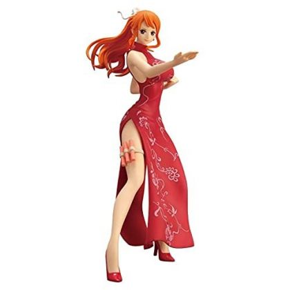 One Piece Glitter & Glamours NAMI One Piece Film Gold Nami Movie Style Set  of 2