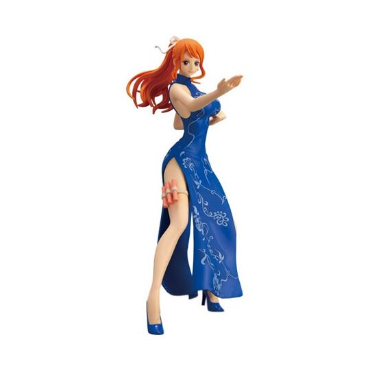 BANDAI Banpresto - One Piece - GLITTER＆GLAMOURS Nami Kung Fu Style Figure Special Color