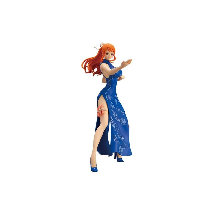 BANDAI Banpresto - One Piece - GLITTER＆GLAMOURS Nami Kung Fu Style Figure Special Color