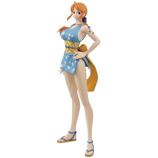 BANDAI Banpresto - One Piece - GLITTER＆GLAMOURS Nami Wa no Kuni Style Figure Normal Color