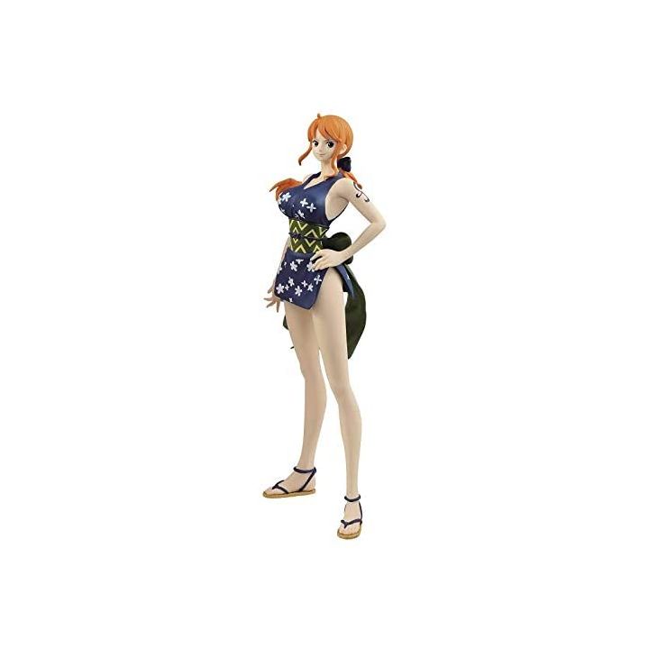 BANDAI Banpresto - One Piece - GLITTER＆GLAMOURS Nami Wa no Kuni Style Figure Special Color