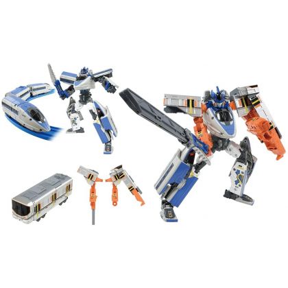 TAKARA TOMY - Plarail Shinkansen Henkei Robot - Shinkalion Z - 500 Osaka Kanjo Set
