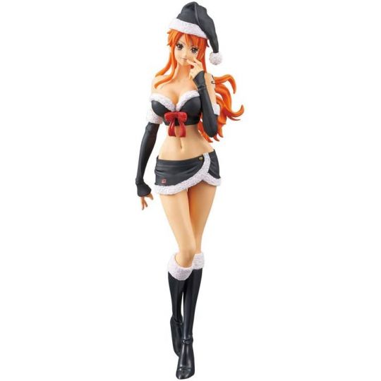 BANDAI Banpresto - One Piece - GLITTER＆GLAMOURS Nami CHRISTMAS STYLE Figure Black Color