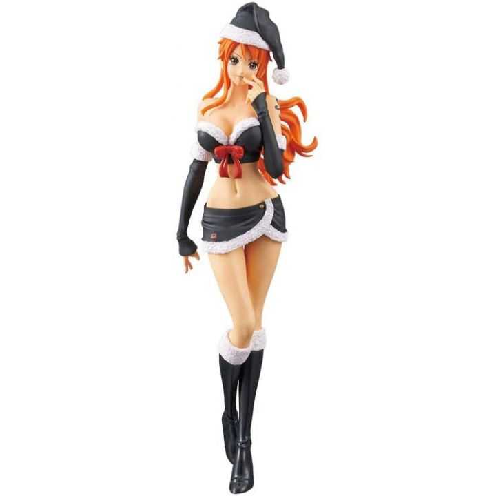 BANDAI Banpresto - One Piece - GLITTER＆GLAMOURS Nami CHRISTMAS STYLE Figur Schwarz Farbe