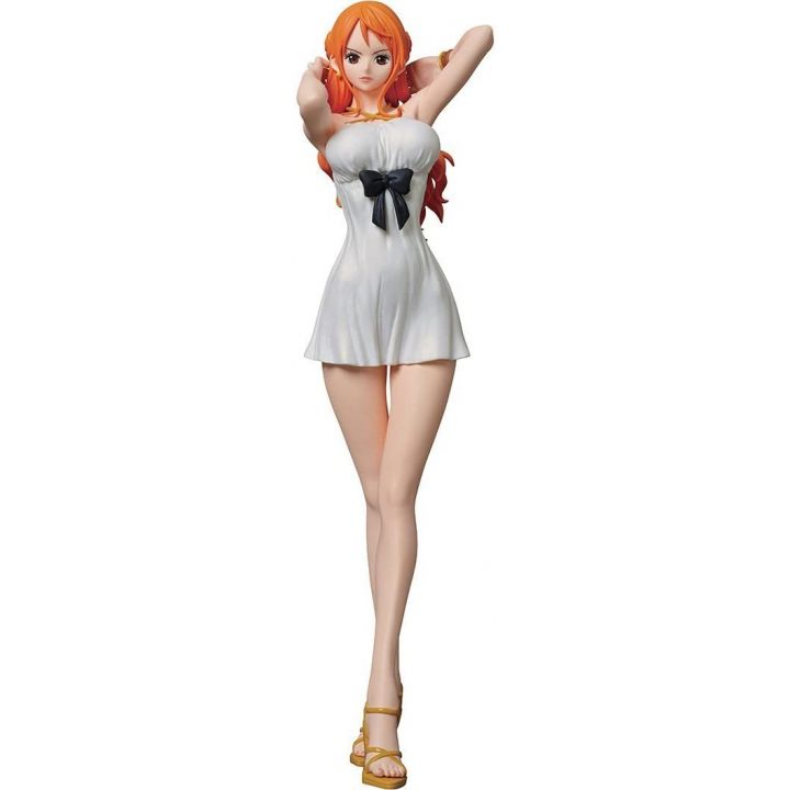 BANDAI Banpresto - One Piece - GLITTER＆GLAMOURS -ONE PIECE FILM GOLD Nami Movie Style- Figure White Color