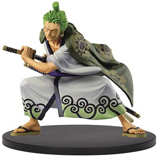 BANDAI Banpresto - One Piece - König der Künstler Roronoa Zoro Wa no Kuni Figur