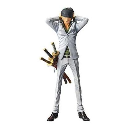 BANDAI Banpresto - One Piece - King of Artist Roronoa Zoro White ver. Figure