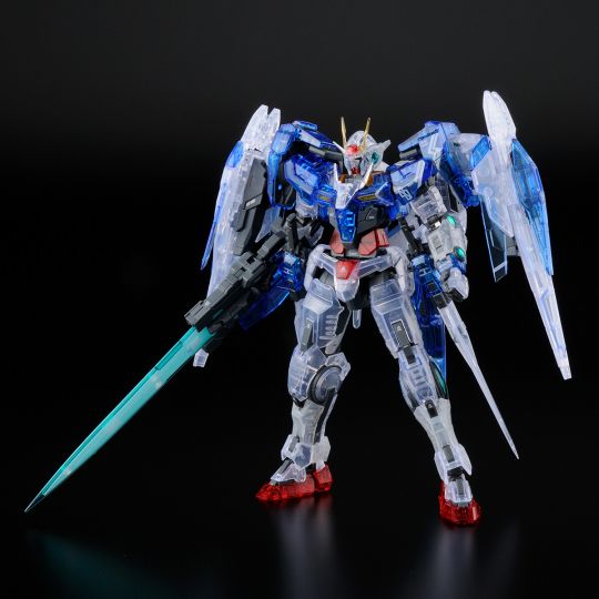 BANDAI MOBILE SUIT GUNDAM 00 - Real Grade RG 00 RAISER (CLEAR COLOR) Model Kit Figure (Gunpla)