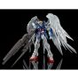 BANDAI MOBILE SUIT GUNDAM W - Real Grade RG WING GUNDAM ZERO EW＆DREI ZWERG (FINITURA TITANIO) Model Kit Figura (Gunpla)