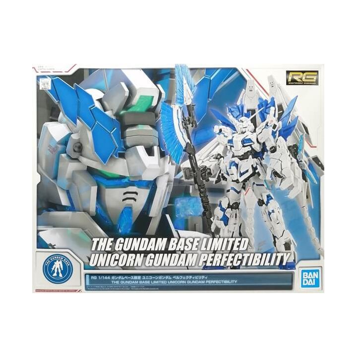 BANDAI MOBILE SUIT GUNDAM UC - Real Grade RG UNICORN GUNDAM PERFECTIBILITY (GUNDAM BASE LIMITED) Model Kit Figure (Gunpla)