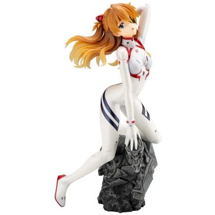 KOTOBUKIYA - Evangelion: 3.0+1.0 Thrice Upon a Time Shikinami Asuka Langley -White Plugsuit Ver.- Figure