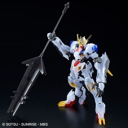 BANDAI Mobile Suit Gundam Iron-Blooded Orphans - High Grade GUNDAM BARBATOS LUPUS REX (CLEAR COLOR) Model Kit Figur (Gunpla)