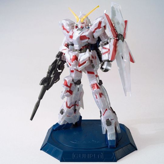 BANDAI Mobile Suit Gundam UC - HGUC High Grade UNICORN GUNDAM DESTROY MODE (METALLIC CROSS INJECTION) Model Kit Figure