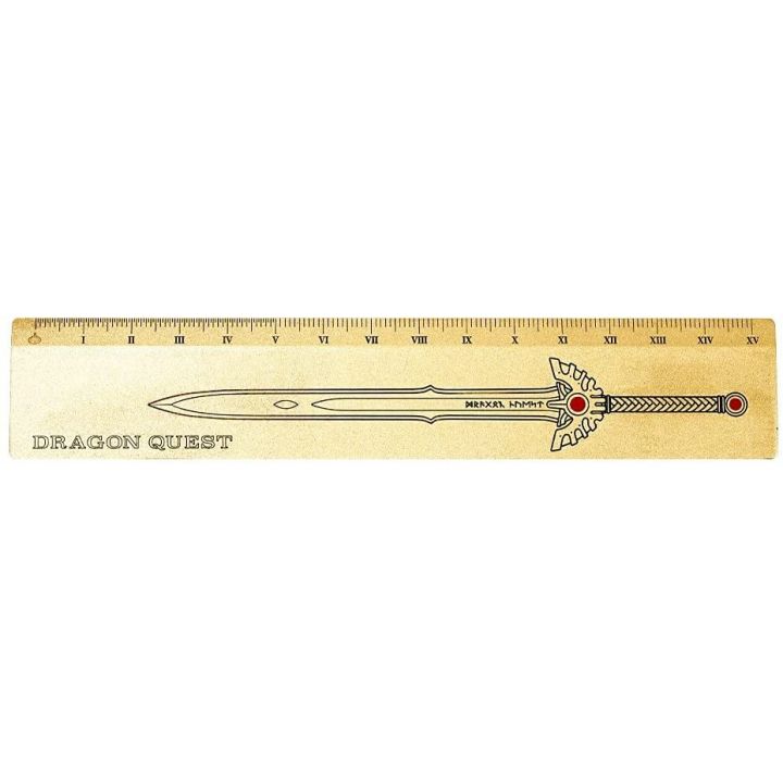SQUARE ENIX Dragon Quest Metal Ruler 15cm Roto Sword 35th Anniversary