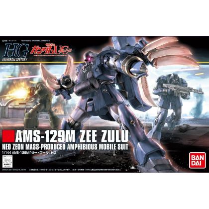 BANDAI Mobile Suit Gundam UC - HGUC High Grade ZEE ZULU Model Kit Figure (Gunpla)