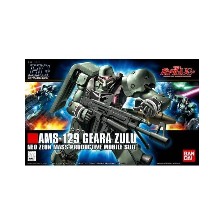 BANDAI Mobile Suit Gundam UC - HGUC Alta Qualità GEARA ZULU Modello Kit Figura (Gunpla)