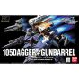 BANDAI Mobile Suit Gundam SEED MSV - Alta qualità HG 105DAGGER + GUNBARREL Modello Kit Figura (Gunpla)