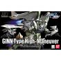 BANDAI Mobile Suit Gundam SEED MSV - High Grade HG GINN Type High Maneuver Model Kit Figur (Gunpla)