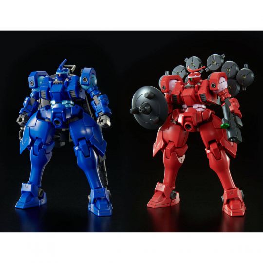 BANDAI HG Mobile Suit Gundam W - VAYEATE e MERCURIUS di alta qualità Modello di Kit Figura (Gunpla)