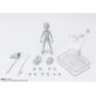 BANDAI SPIRITS - S.H.Figuarts Body-kun -Ken Sugimori- Edition DX Set (Gray Color Ver.)