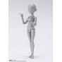 BANDAI SPIRITS - S.H.Figuarts Body-chan -Ken Sugimori- Edition DX Set (Gray Color Ver.)