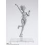 BANDAI SPIRITS - S.H.Figuarts Body-chan -Ken Sugimori- Edition DX Set (Gray Color Ver.)