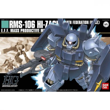 BANDAI HGUC Mobile Suit Z Gundam - High Grade HIZACK (EARTH FEDERATION FORCE Color) Model Kit Figur (Gunpla)