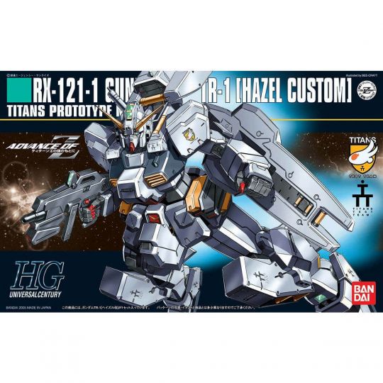 BANDAI HG ADVANCE OF Ζ THE FLAG OF TITANS - High Grade HAZEL CUSTOM Model Kit Figure(Gunpla)