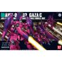 BANDAI HGUC Mobile Suit Z Gundam - Alta qualità GAZA-C Modello Kit Figura (Gunpla)