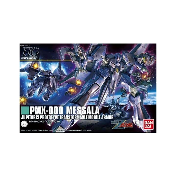 BANDAI HGUC Mobile Suit Z Gundam - High Grade MESSALA Model Kit Figur (Gunpla)