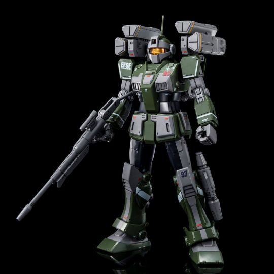 BANDAI HG Mobile Suit Gundam THE ORIGIN MSD - High Grade GM SNIPER CUSTOM (with MISSILE LAUNCHER) Model Kit Figure (Gunpla)