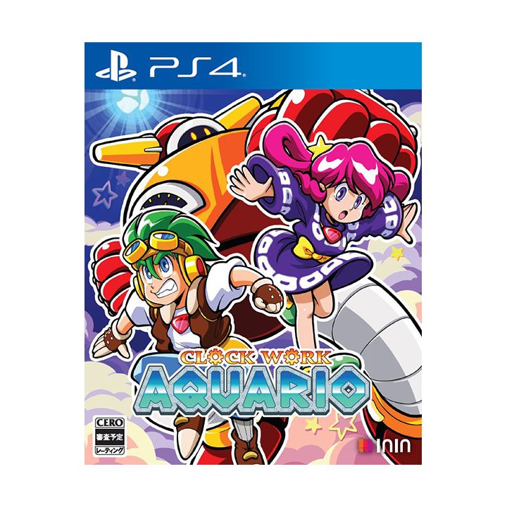 ININ Games - Tokeijikake no Aquario - Clockwork Aquario for Sony Playstation PS4