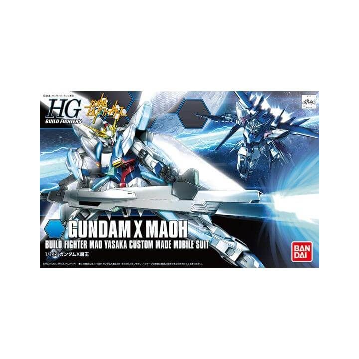 BANDAI HGBF Gundam Build Fighters - High Grade GUNDAM X MAOH Model Kit Figure (Gunpla)