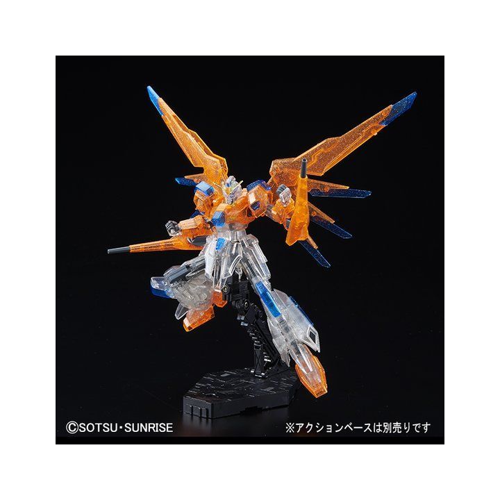 BANDAI HGBF Gundam Build Fighters TRY - High Grade SCRAMBLE GUNDAM (PLAVSKY PARTICLE CLEAR) Model Kit Figure (Gunpla)