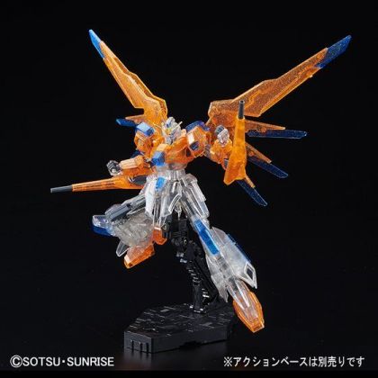 BANDAI HGBF Gundam Build Fighters TRY - High Grade SCRAMBLE GUNDAM (PLAVSKY PARTICLE CLEAR) Model Kit Figure (Gunpla)