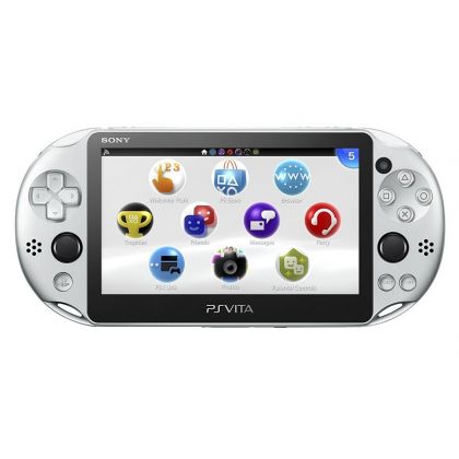 SONY PS VITA SILVER WIFI PCH-2000ZA25 PLAYSTATION JAPANESE