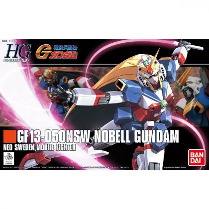 BANDAI HGFC Mobile Fighter G Gundam - High Grade NOBELL GUNDAM Model Kit Figure (Gunpla)