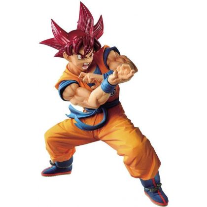 BANDAI Banpresto - DRAGON BALL Super BLOOD OF SAIYANS SPECIAL Ⅵ Super Saiyan God Son Goku Figure