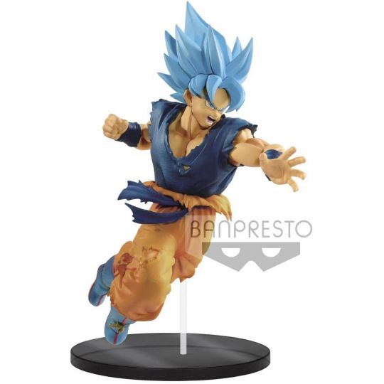 BANDAI Banpresto - DRAGON BALL Super ULTIMATE SOLDIERS THE MOVIE Ⅱ - Super Saiyan God Super Saiyan Son Goku Figure