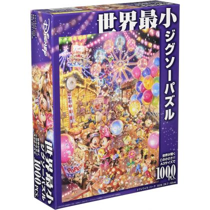 TENYO - DISNEY Mickey & Minnie: Twilight Park - 1000 Piece Jigsaw Puzzle DW-1000-009