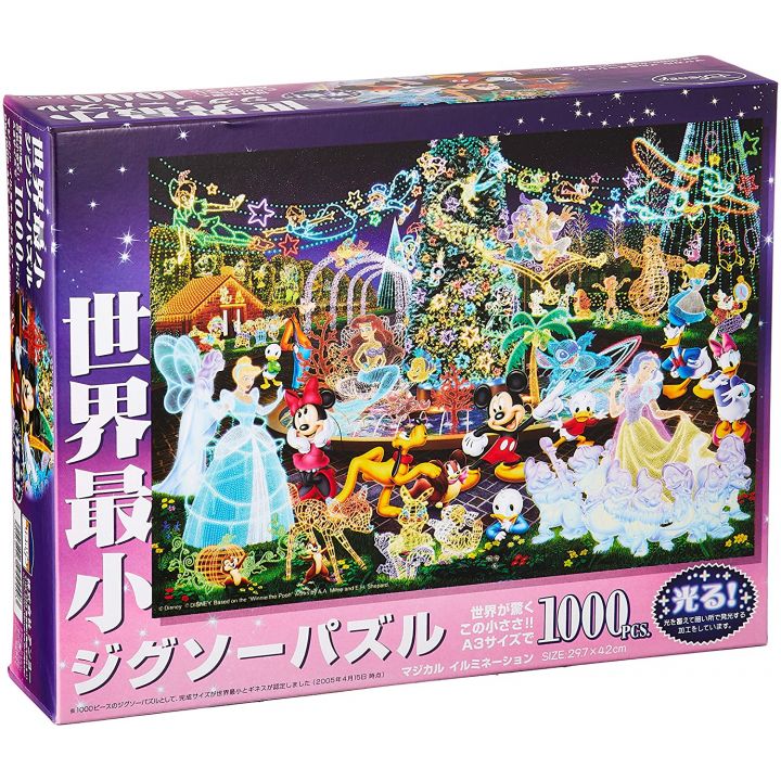 TENYO - DISNEY Princesses: Magical Illumination - 1000 Piece Jigsaw Puzzle  DW-1000-449