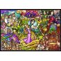 TENYO - DISNEY Tangled - 500 Piece Stained Glass Jigsaw Puzzle DSG-500-622