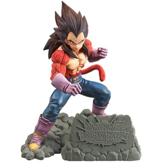 BANDAI Banpresto - DRAGONBALL Z DOKKAN BATTLE 4TH ANNIVERSARY FIGURE - Super Saiyan 4 Vegeta Figure